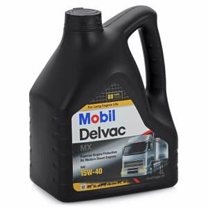MOBIL DELVAC MX 15w40   4л минеральное (масло моторное для большегрузн. транспорта)